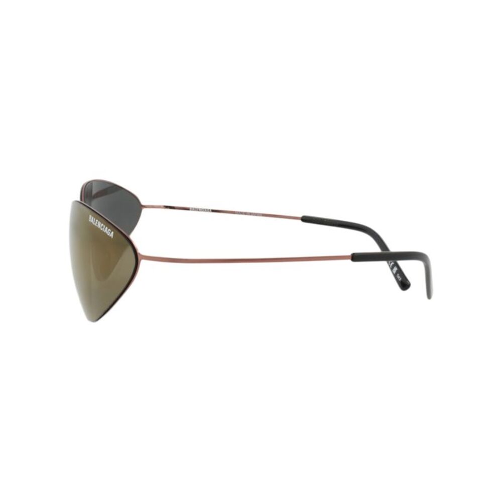 Balenciaga Cat Eye-Frame Titanium Sunglasses Brown Unisex-Adult - Picture 3 of 6